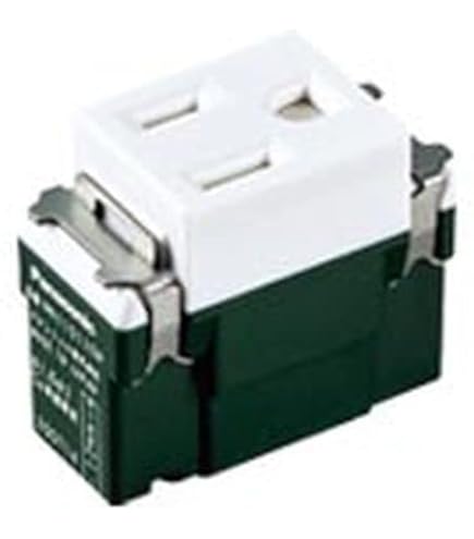 Amazon.co.jp: パナソニック(Panasonic) 埋込扉付接地コンセント 送り